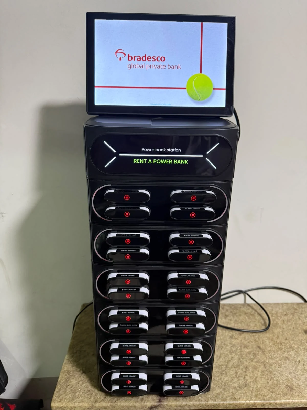 Estação personalizada para Bradesco Global Private Bank